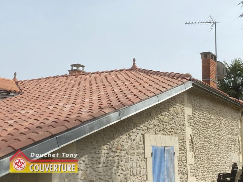 Réfection toiture avec réfection zinguerie